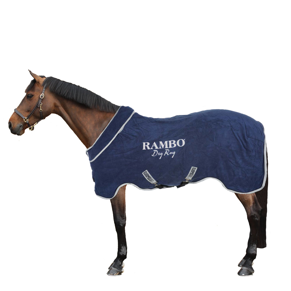 Rambo Dry Rug Navy/Zilver