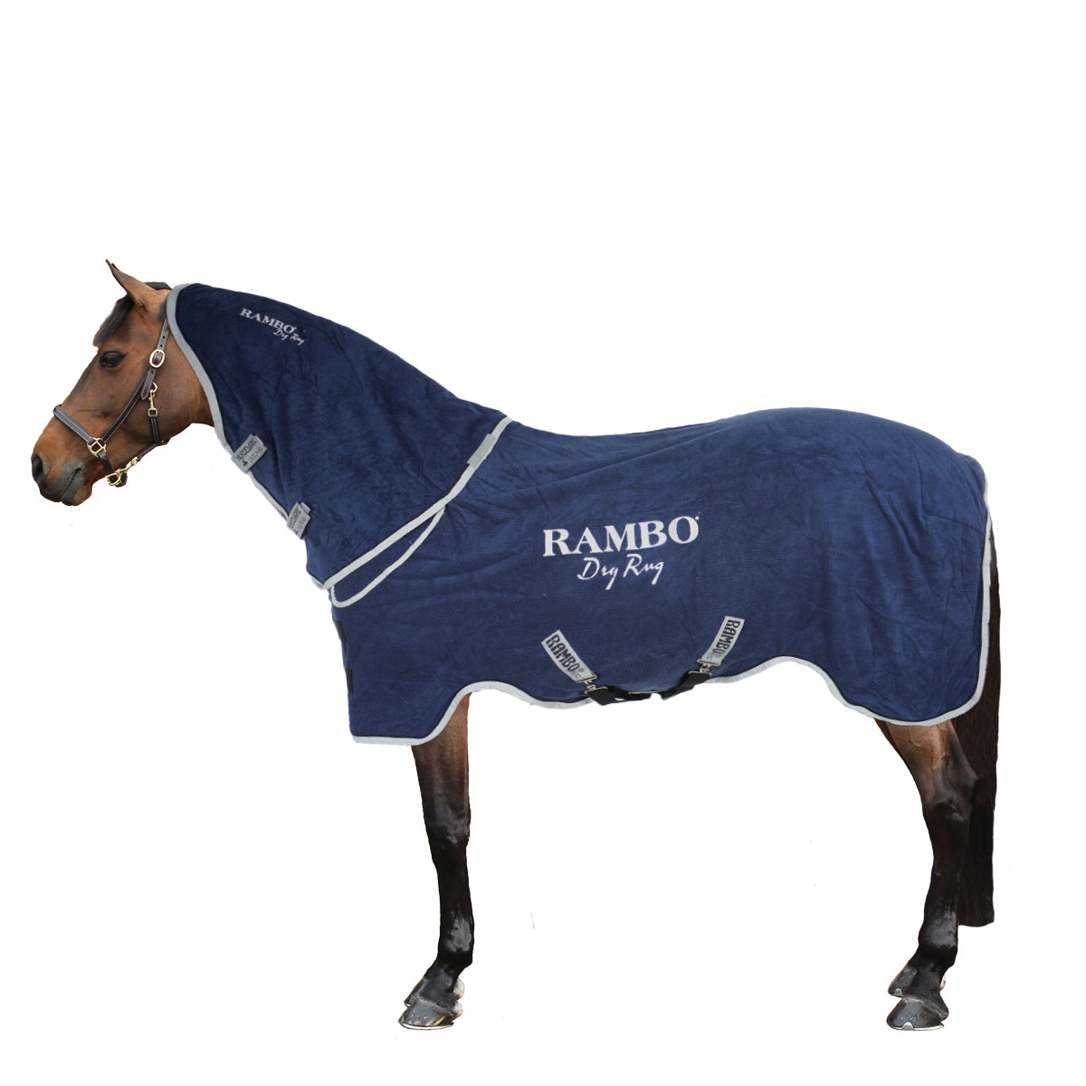 Rambo Dry Rug Navy/Zilver