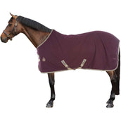 Amigo Staldeken Poly met Kruissingels Fig/Navy/Tan