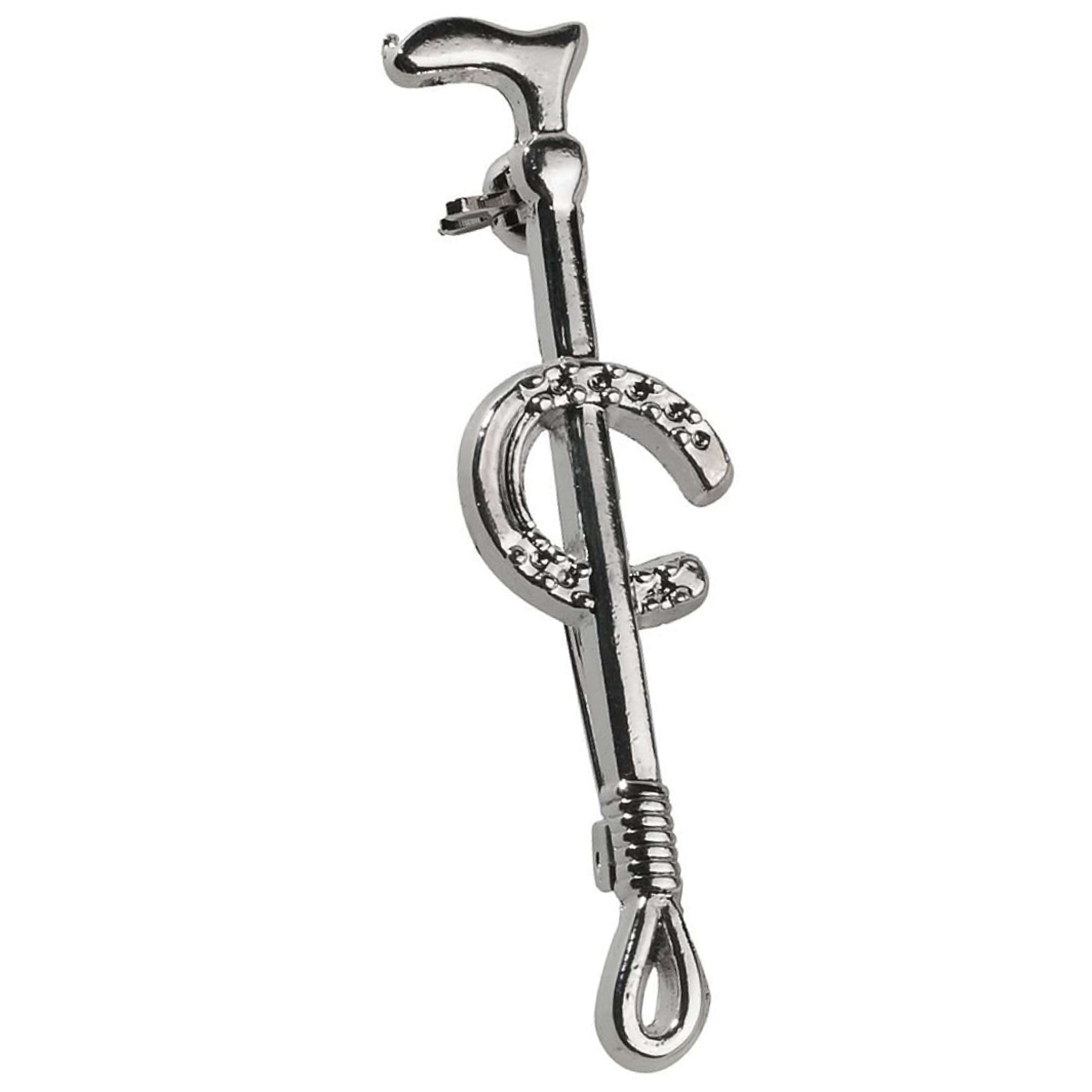 EQUITHÈME Plastronspeld Hoefijzer Zilver EQUITHÈME Plastronspeld Hoefijzer Zilver