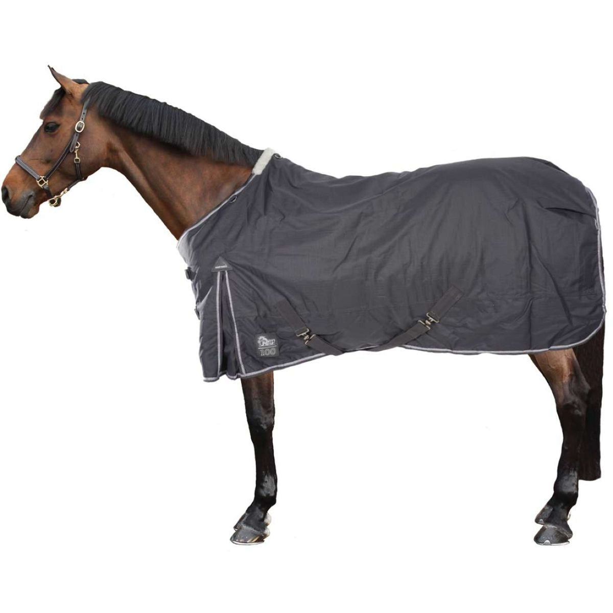 Harry's Horse Outdoordeken Thor 100g Ebony