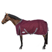 Weatherbeeta Winterdeken Comfitec Plus Dynamic II Detach-A-Neck Medium Maroon/Grijs/Wit