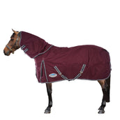 Weatherbeeta Regendeken Comfitec Plus Dynamic II Detach-A-Neck Lite Maroon/Grijs/Wit