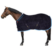 Harry's Horse Fleecedeken Friesian Style Navy