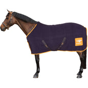 KNHS Showdeken Fleece met Borstflap Blauw