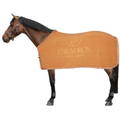 Eskadron Platinum Zweetdeken Fleece Stamp Cognac