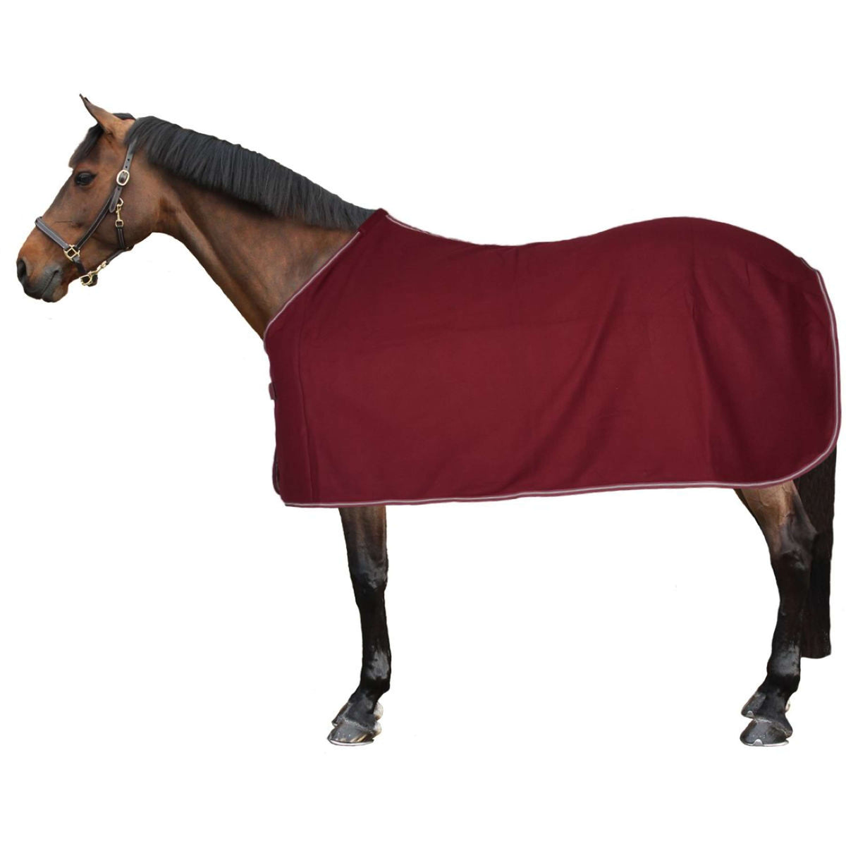 HORKA Zweetdeken Economy Fleece Bordeaux