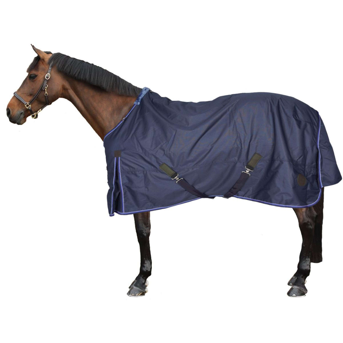 EQUITHÈME Outdoordeken Classic 600D 100g Navy