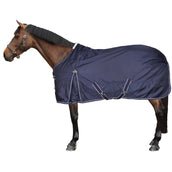 HKM Outdoordeken Premium 1680D met Teddy voering Donkerblauw