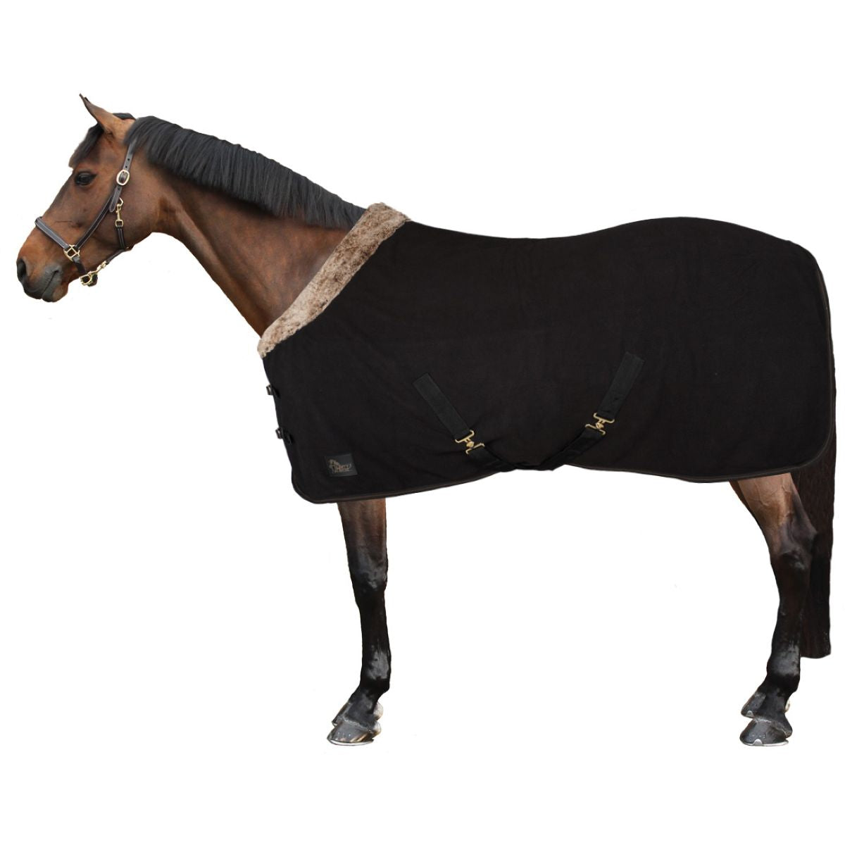 Harry's Horse Fleece deken Aurach Jet Black