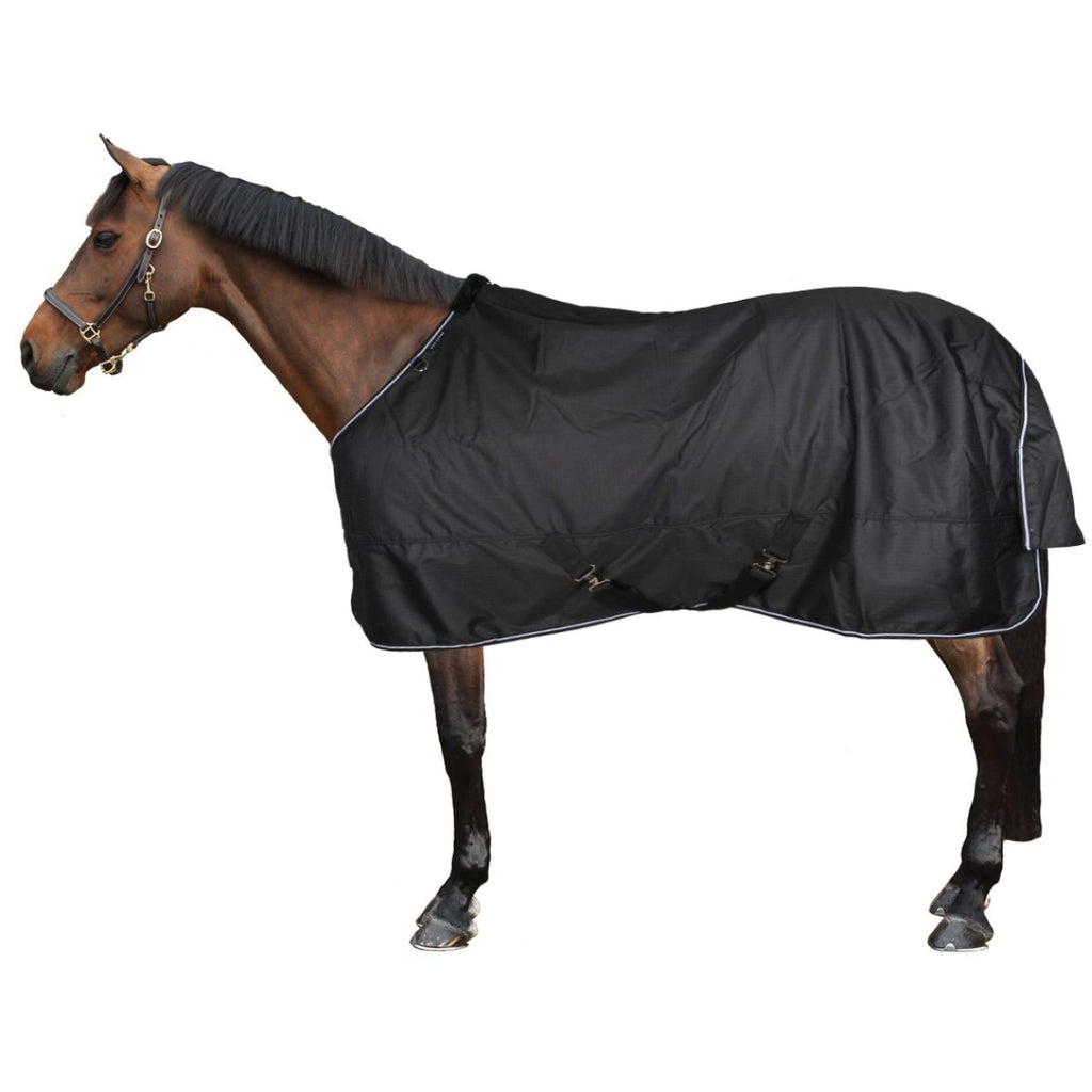 EQUITHÈME Outdoordeken Tyrex 600D Standard 150g Zwart