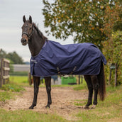 Agradi by Bucas Turnout Rug 100g Navy/Zilver