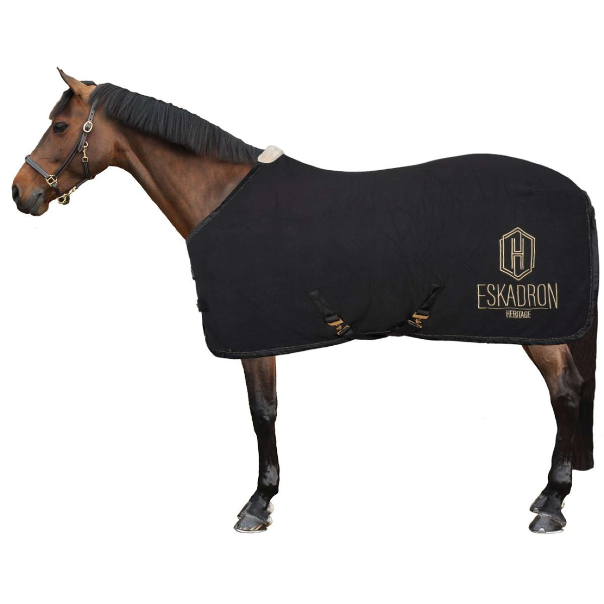 Eskadron Zweetdeken Heritage Fleece Zwart