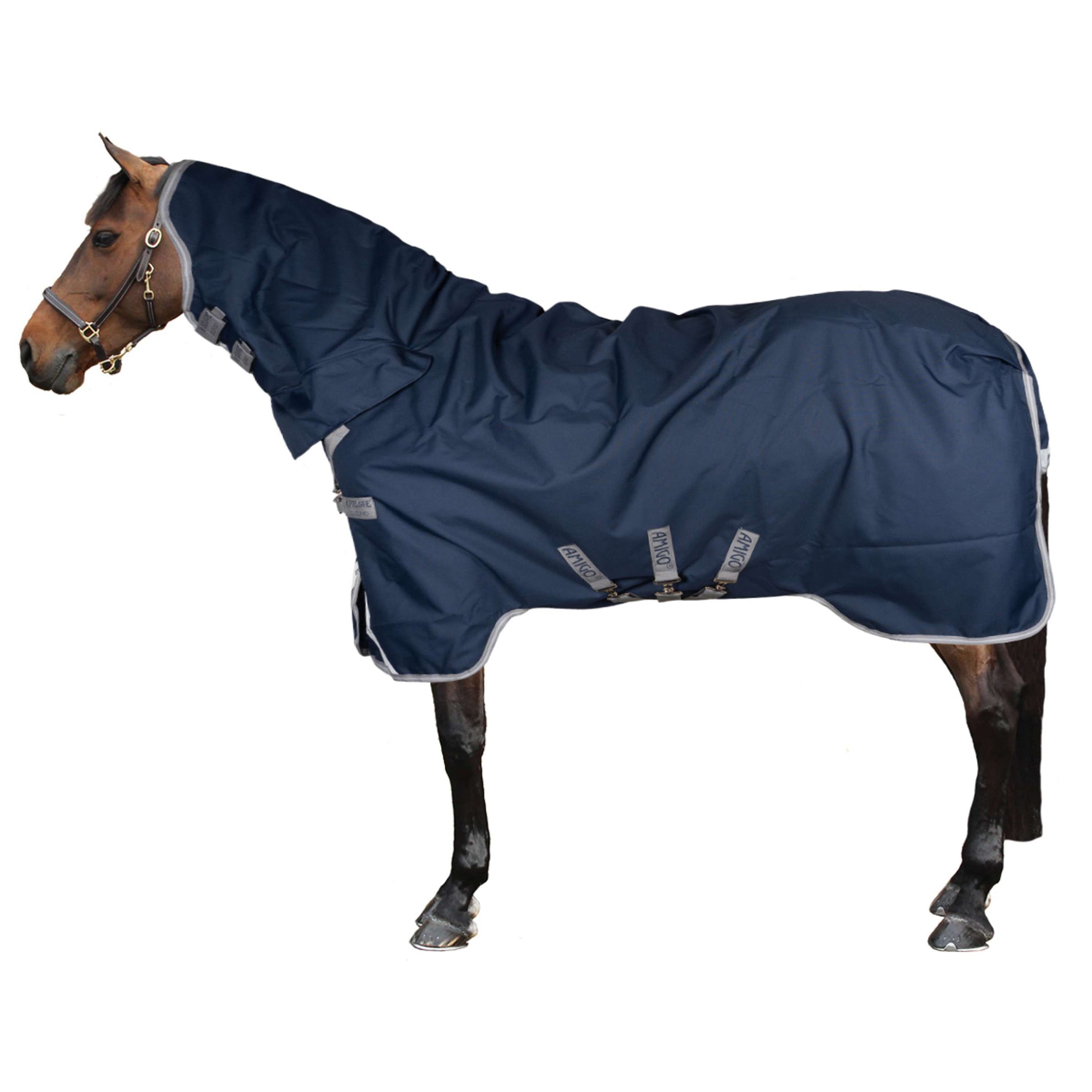Amigo Turnout 1200D Integrated 50g Navy/Titanium Grey/Silver