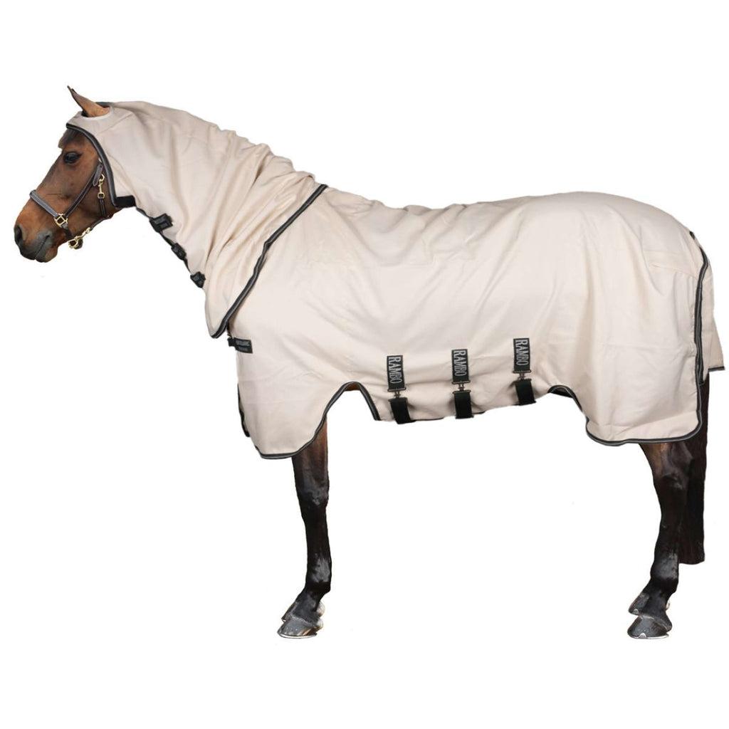 Rambo Hoody Pony Chalk/Hunter Green/Silver