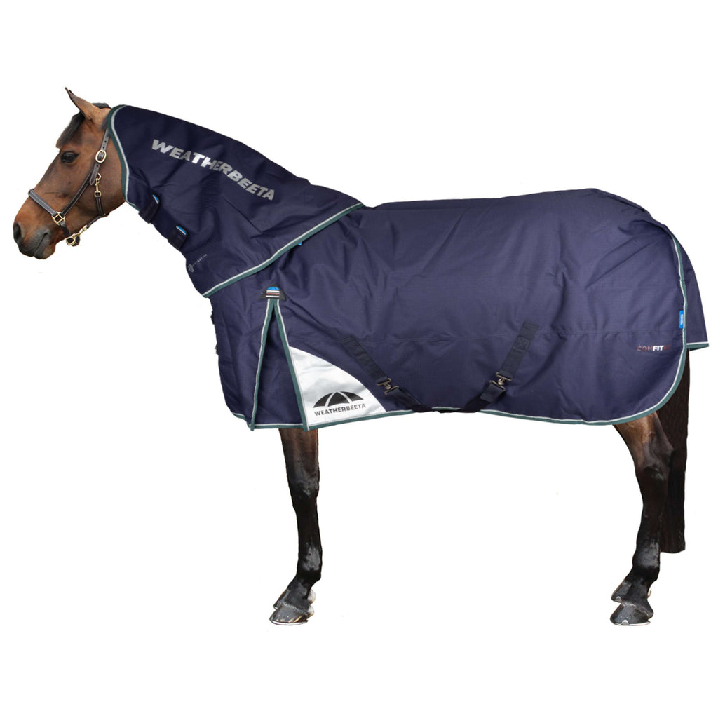 WeatherBeeta ComFiTec Plus Dynamic Turnout Detach-A-Neck 0g Navy/Forest Green
