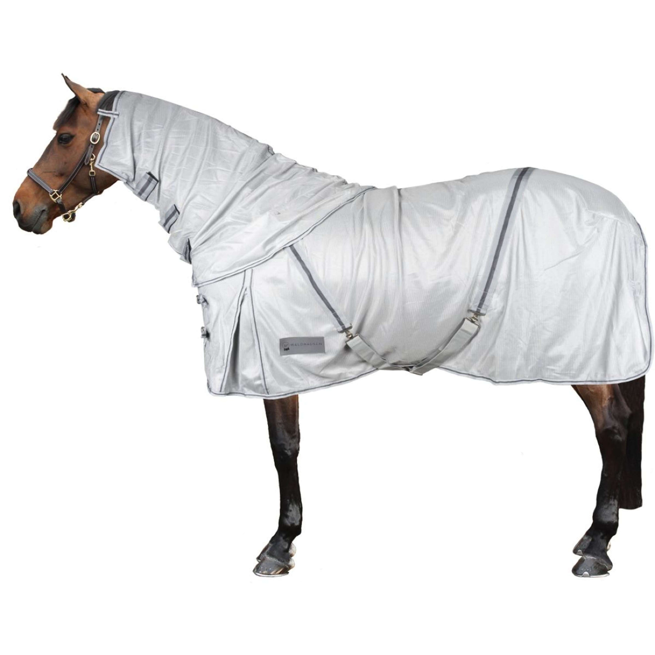 Waldhausen Vliegendeken Protect met Losse Hals Zilvergrijs/Grijs