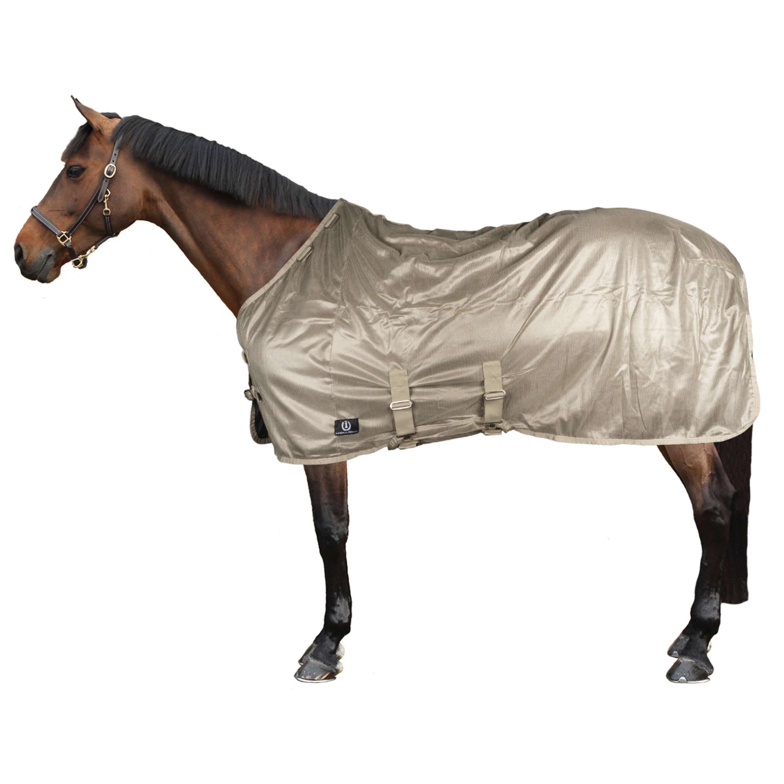 Imperial Riding Vliegendeken IRHReese met Hals Light Olive