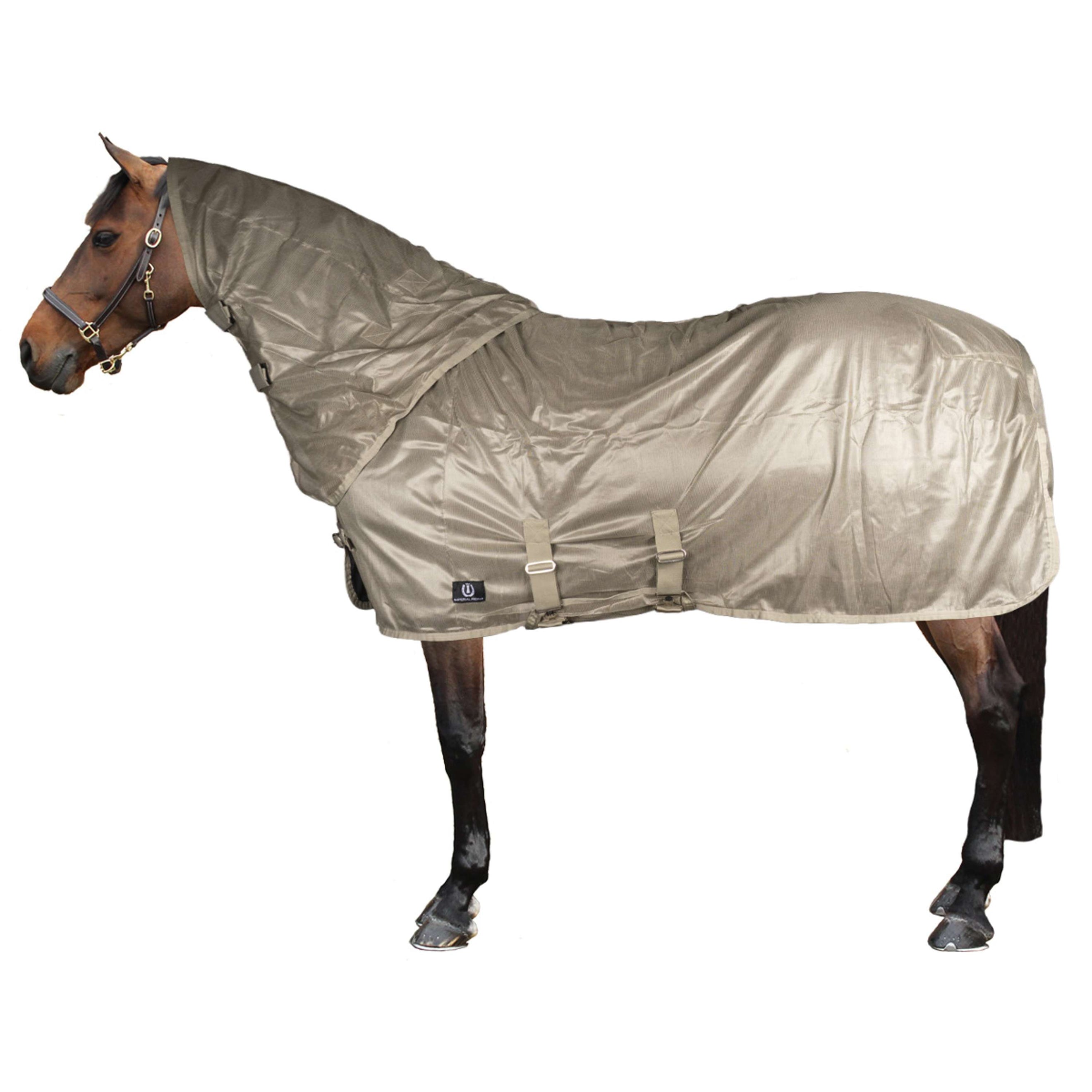 Imperial Riding Vliegendeken IRHReese met Hals Light Olive
