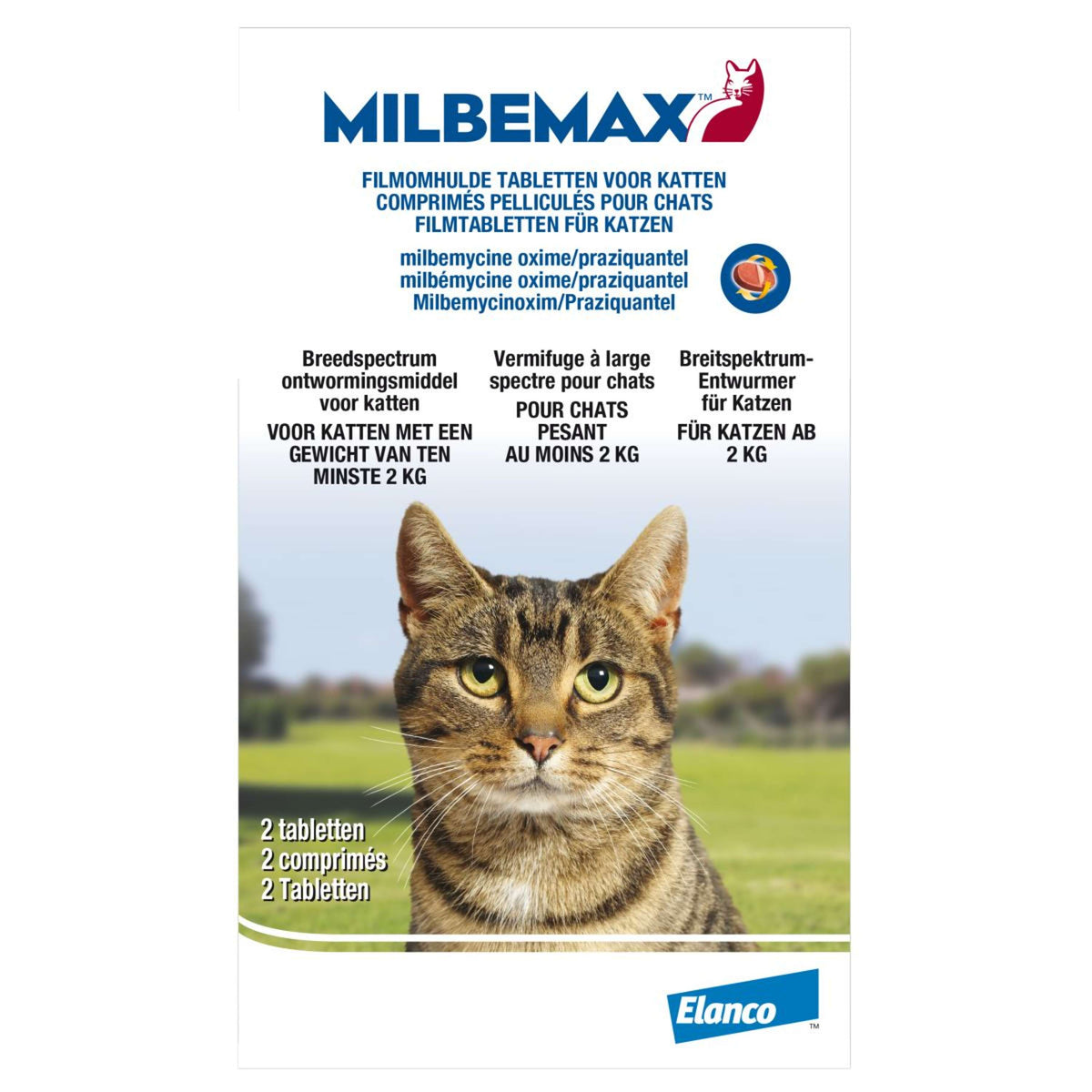 Milbemax Ontwormingstablet Kat Groot