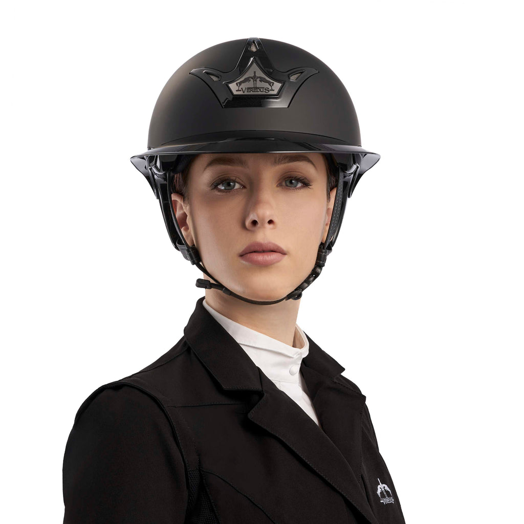 Veredus Cap Vita Breed Vizier Mat Zwart