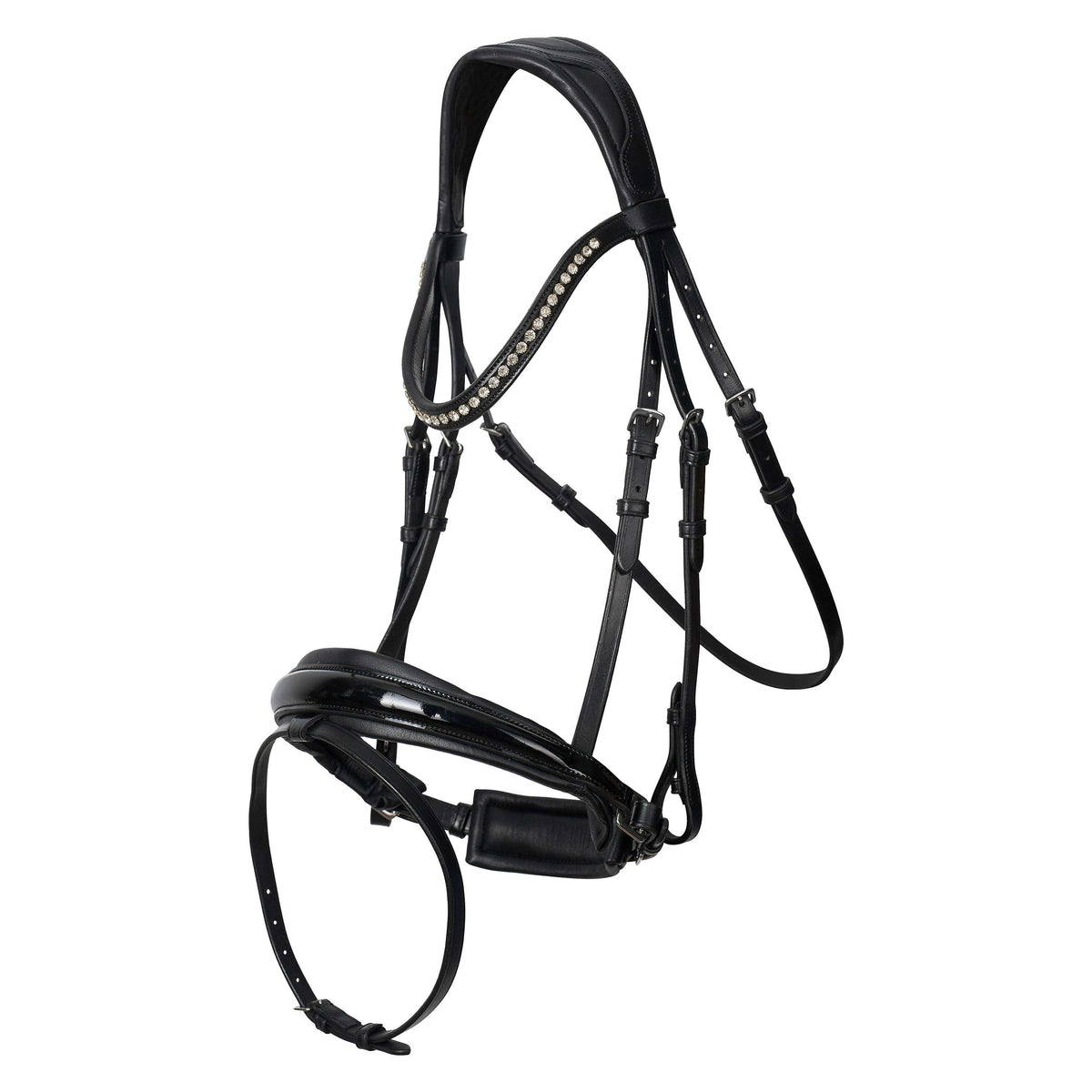 Imperial Riding Hoofdstel IRHFria Trens Black Lack/Chrystal
