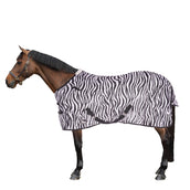 Harry's Horse Vliegendeken Zwart Losse Hals Zebra