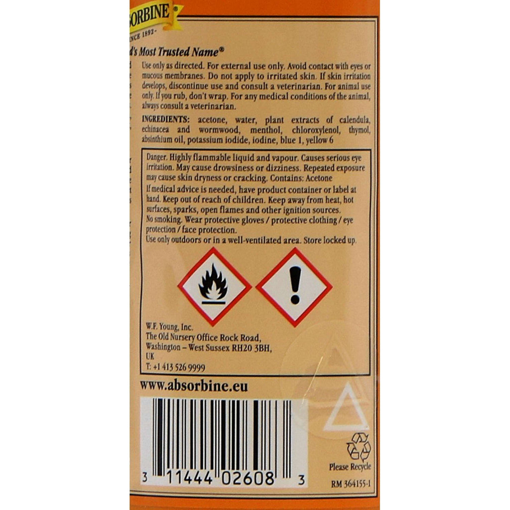 Absorbine Liniment Liquid Embrocation