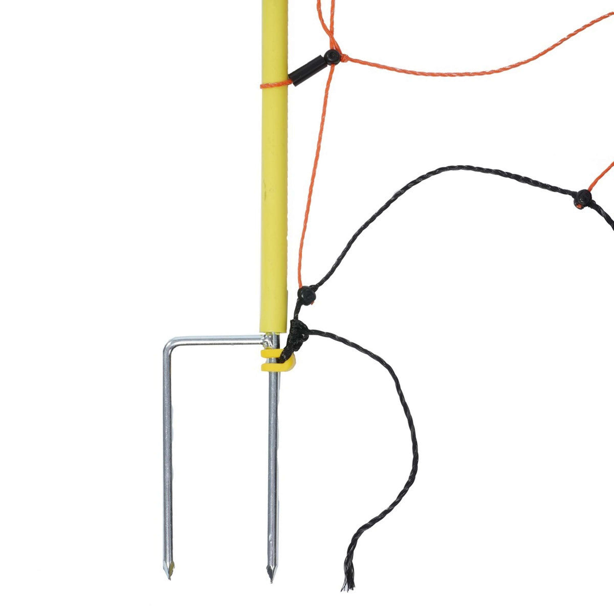 Agradi Power Schapennet Dubbele Pen Gele Palen 90cm 50m