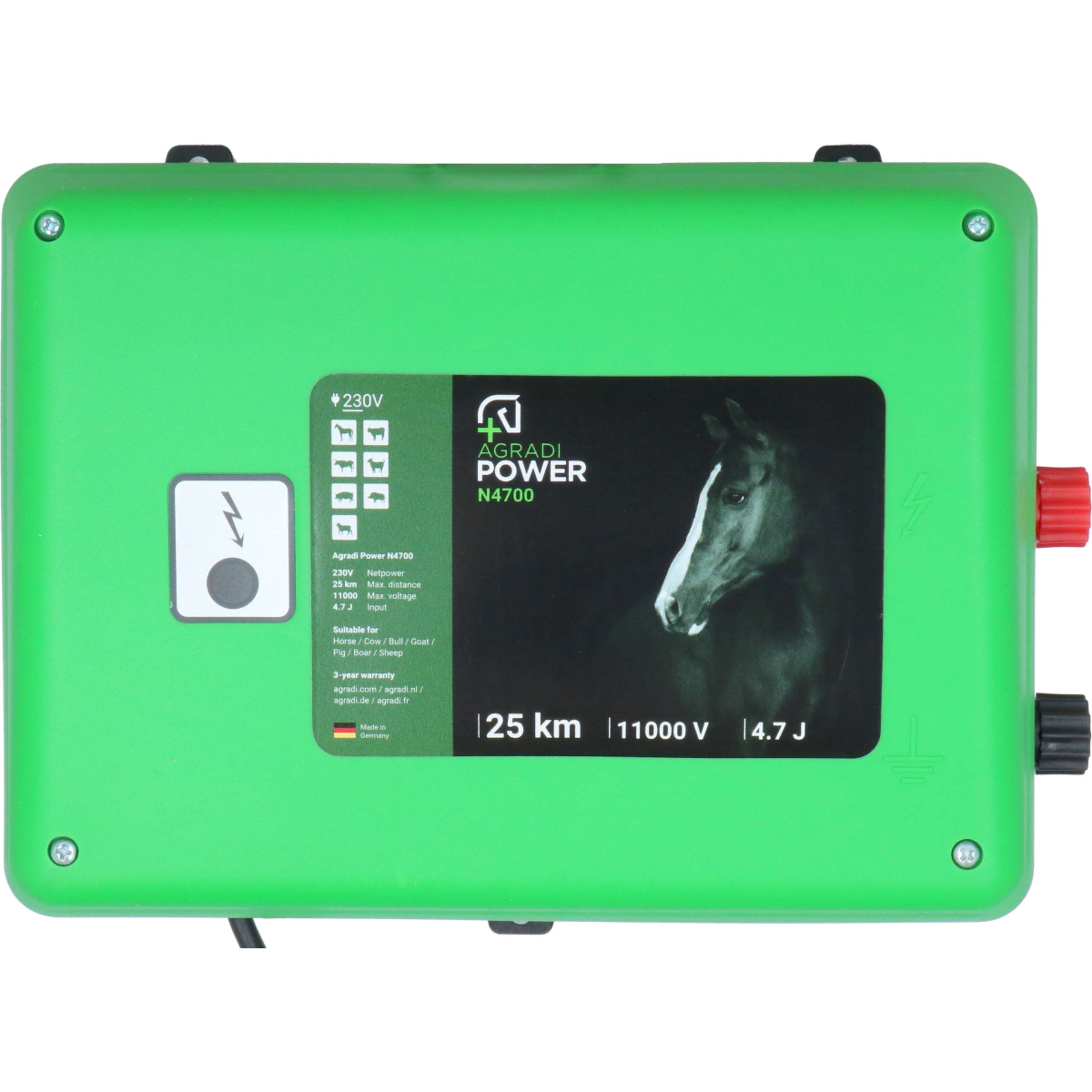 Agradi Power N4700 Schrikdraadapparaat