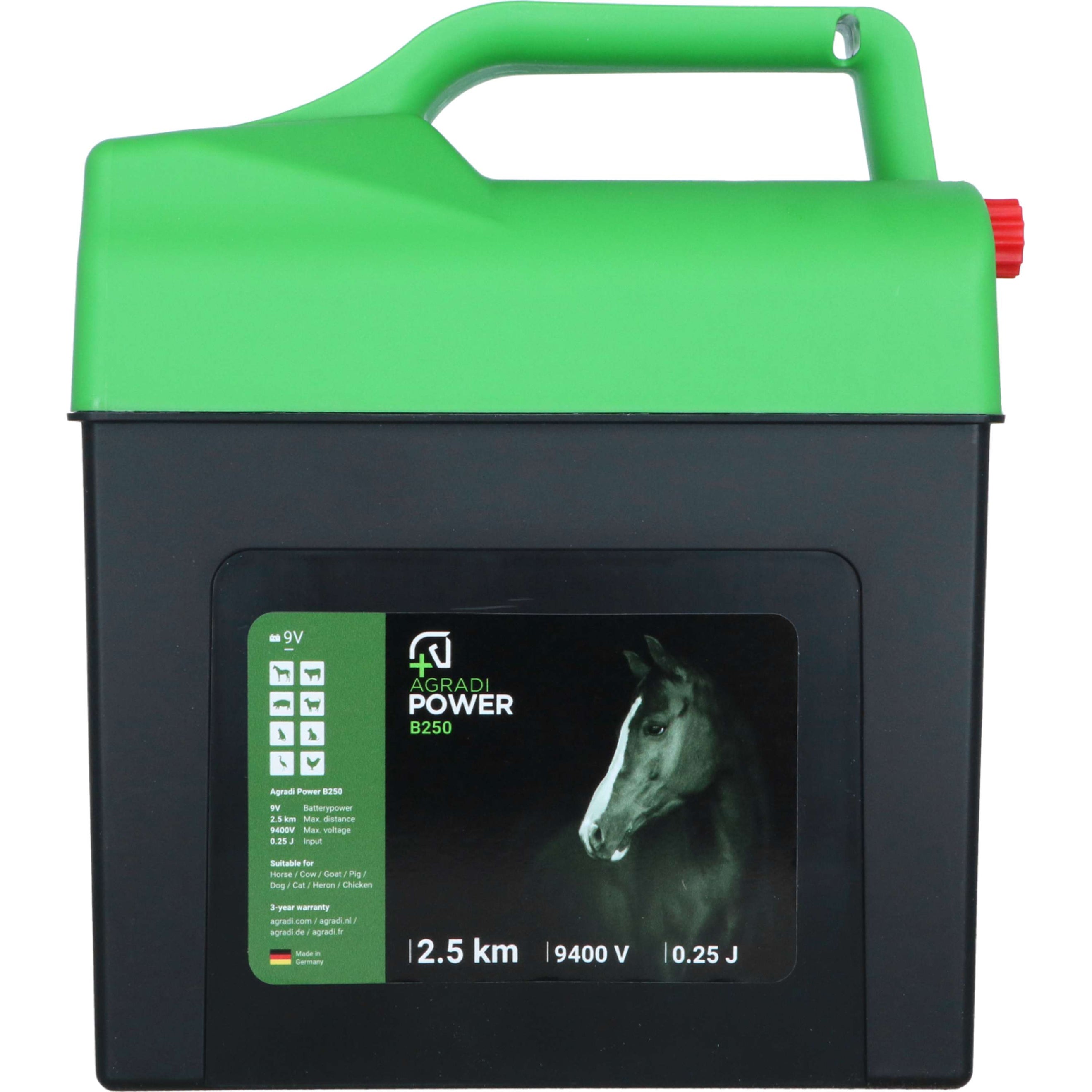 Agradi Power B250 Schrikdraadapparaat