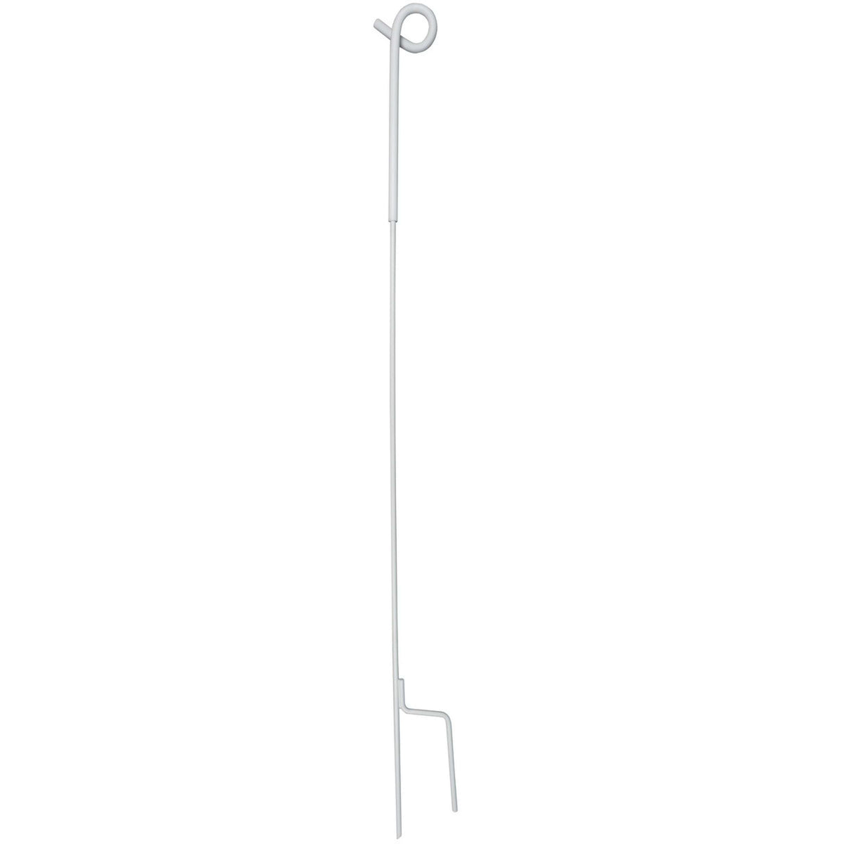 Agradi Power Veerstalenpaal met Krul 10 Stuks 105cm Wit