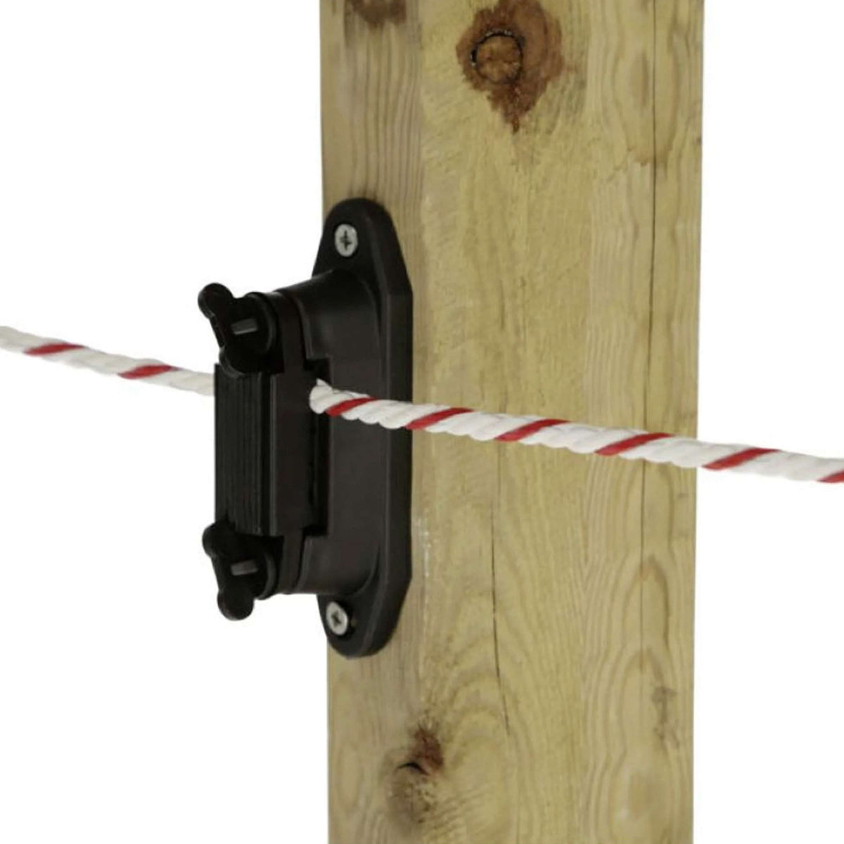 Agradi Power Klem (Hoek)isolator Lint 40mm Profi Zwart 10 Stuks