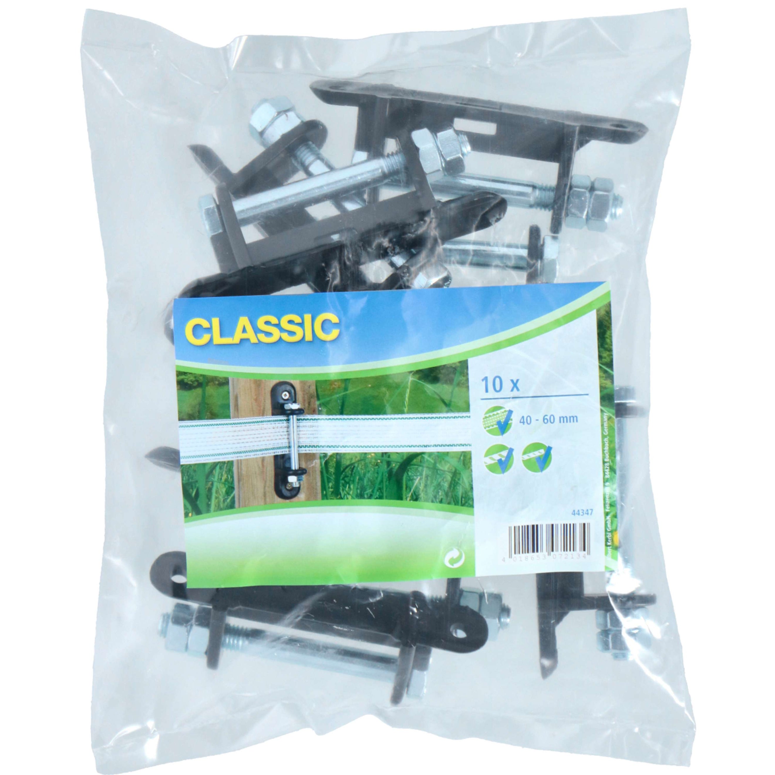 Ako Hoekisolatorlint Rvs 40-60mm 10 Stuks