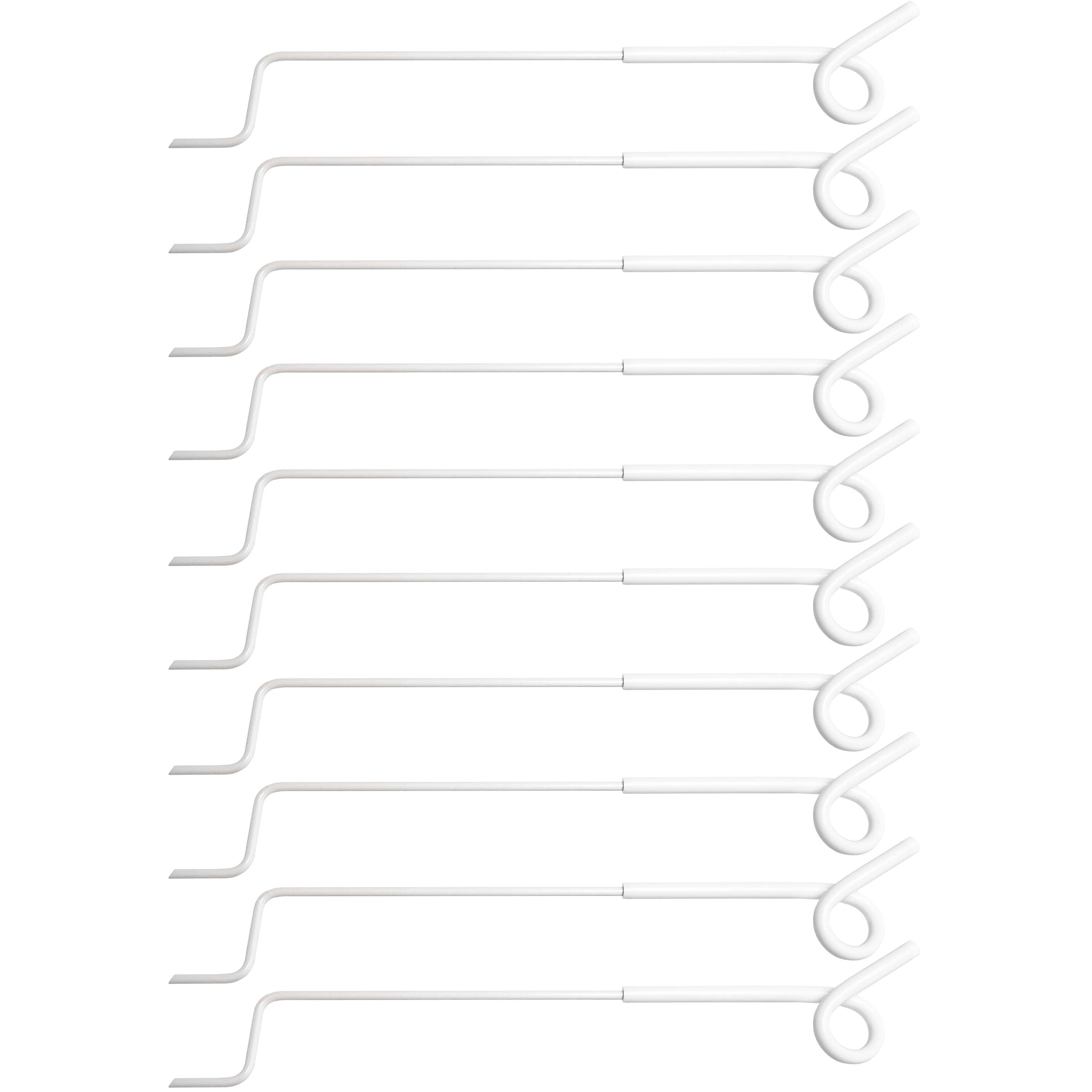 Ako Afstandisolator Wit/Krul 40cm 10 Stuks Wit Ako Afstandisolator Wit/Krul 40cm 10 Stuks Wit