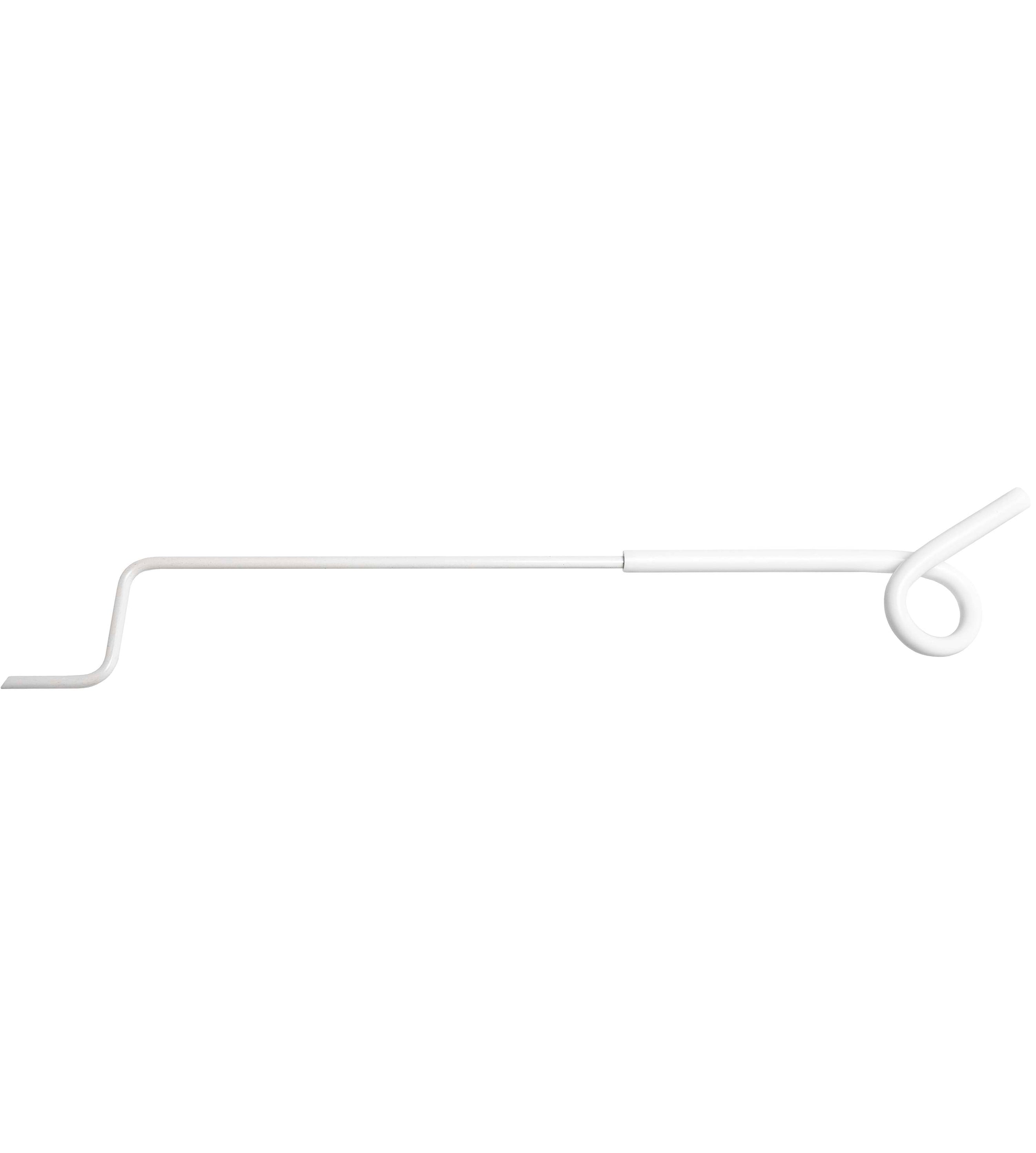 Ako Afstandisolator Wit/Krul 40cm 10 Stuks Wit