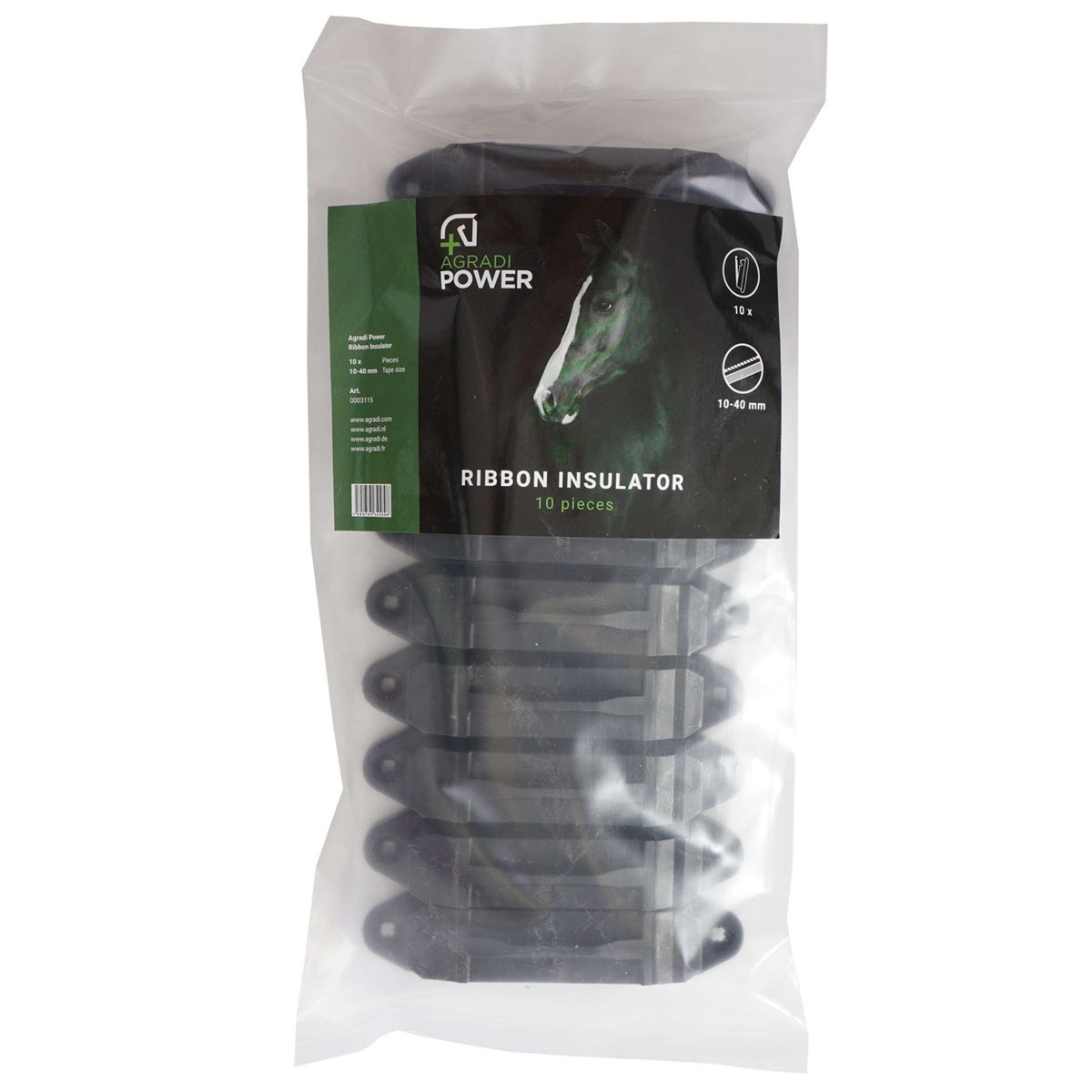 Agradi Power Lintklem Isolator 10 Stuks