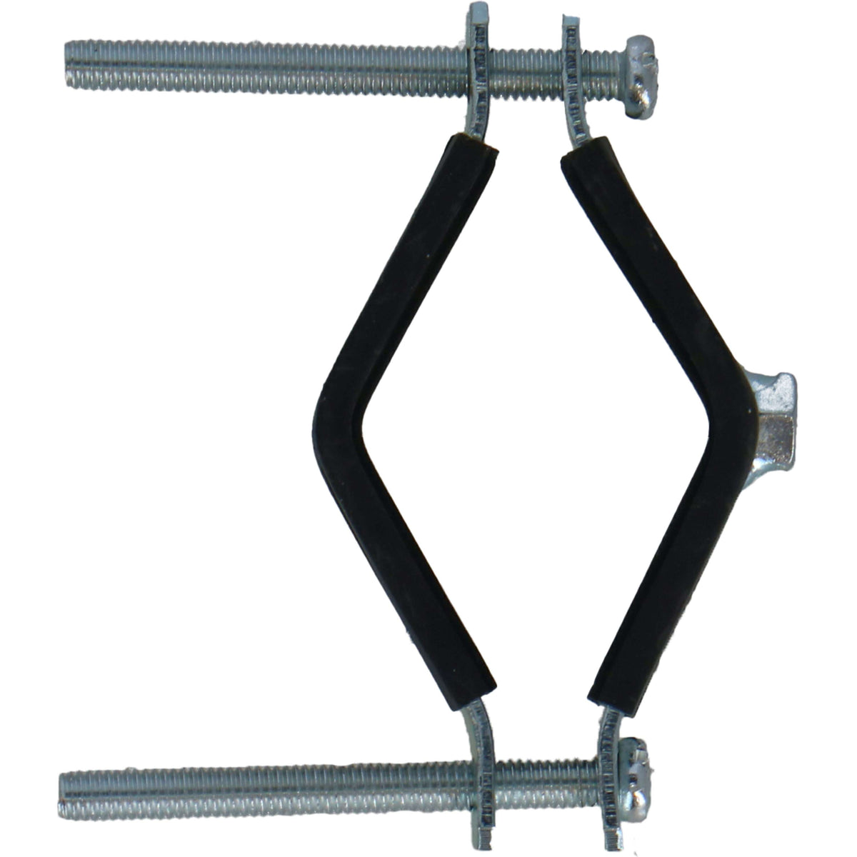 Ako Bevestigingsring voor Ronde Palen Zwart