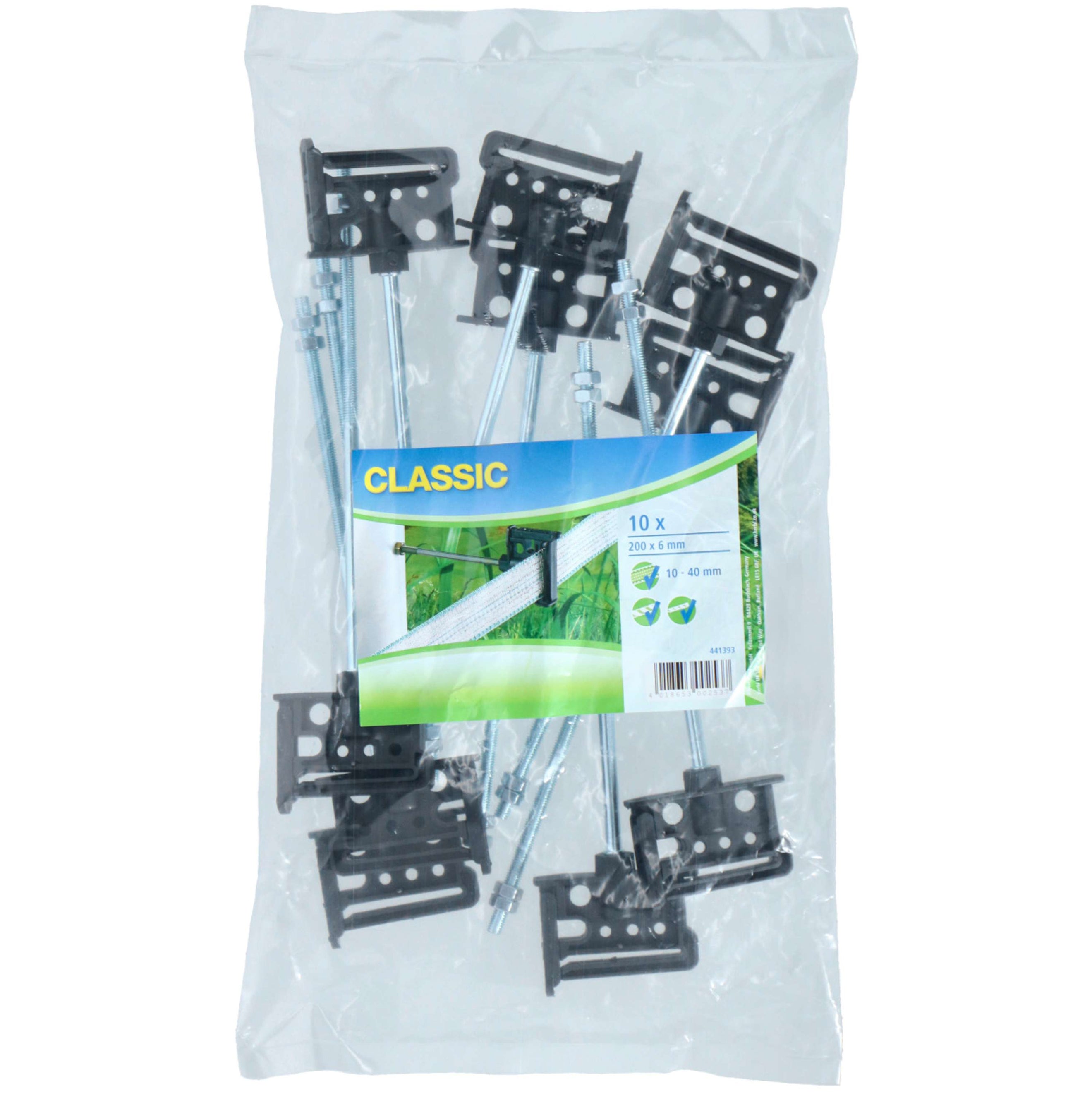 Ako Afstands- Lintisolator Metalen Paal 10 Stuks Ako Afstands- Lintisolator Metalen Paal 10 Stuks