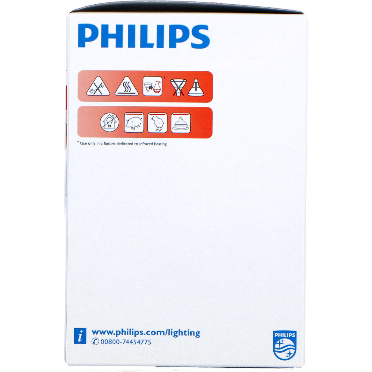 Philips Warmtelamp Rood