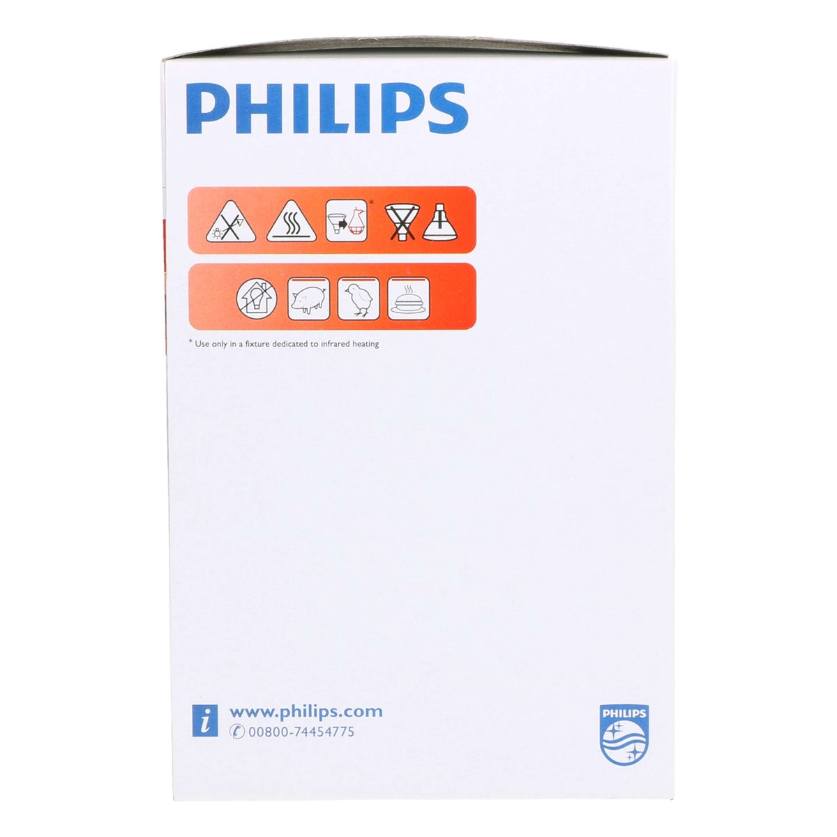 Philips Warmtelamp Rood