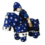 Crafty Ponies Knuffeldeken Set Blauw