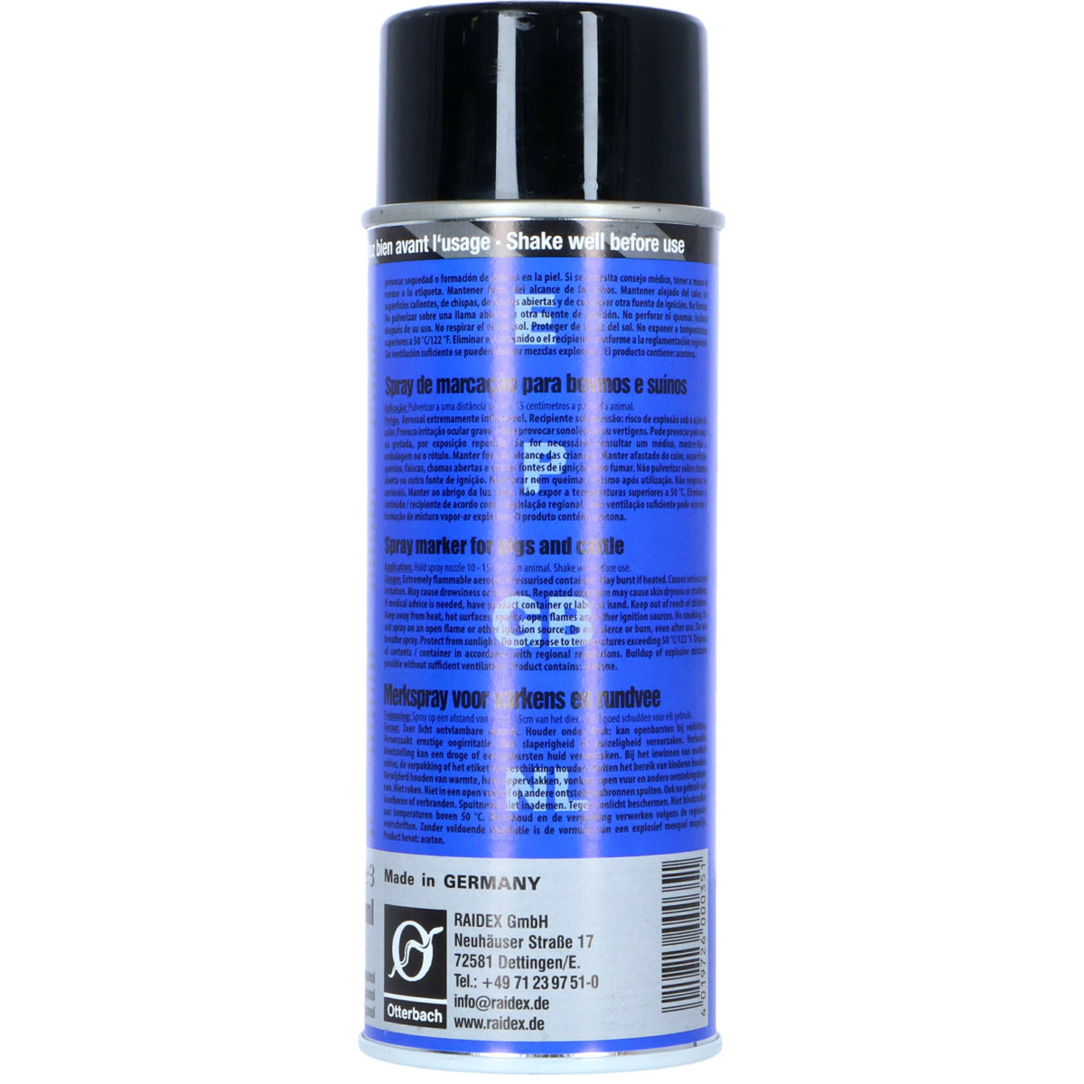 Raidex Markeringsspray Blauw