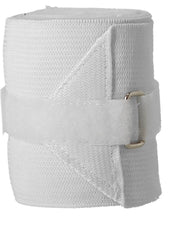 Harry's Horse Elastische Bandages met Fleece Wit