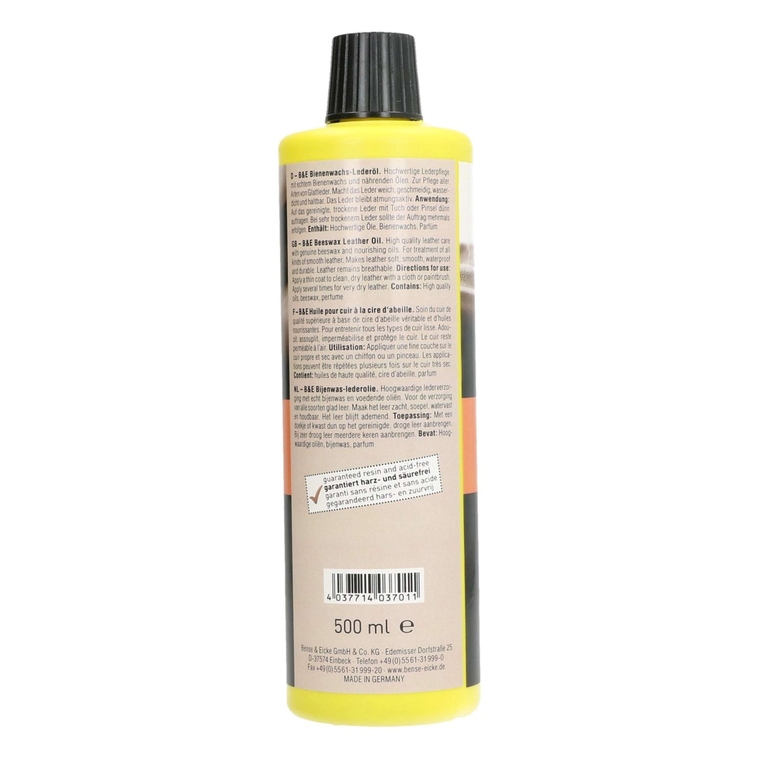 Bense & Eicke Bijenwas Lederolie Bense & Eicke Bijenwas Lederolie