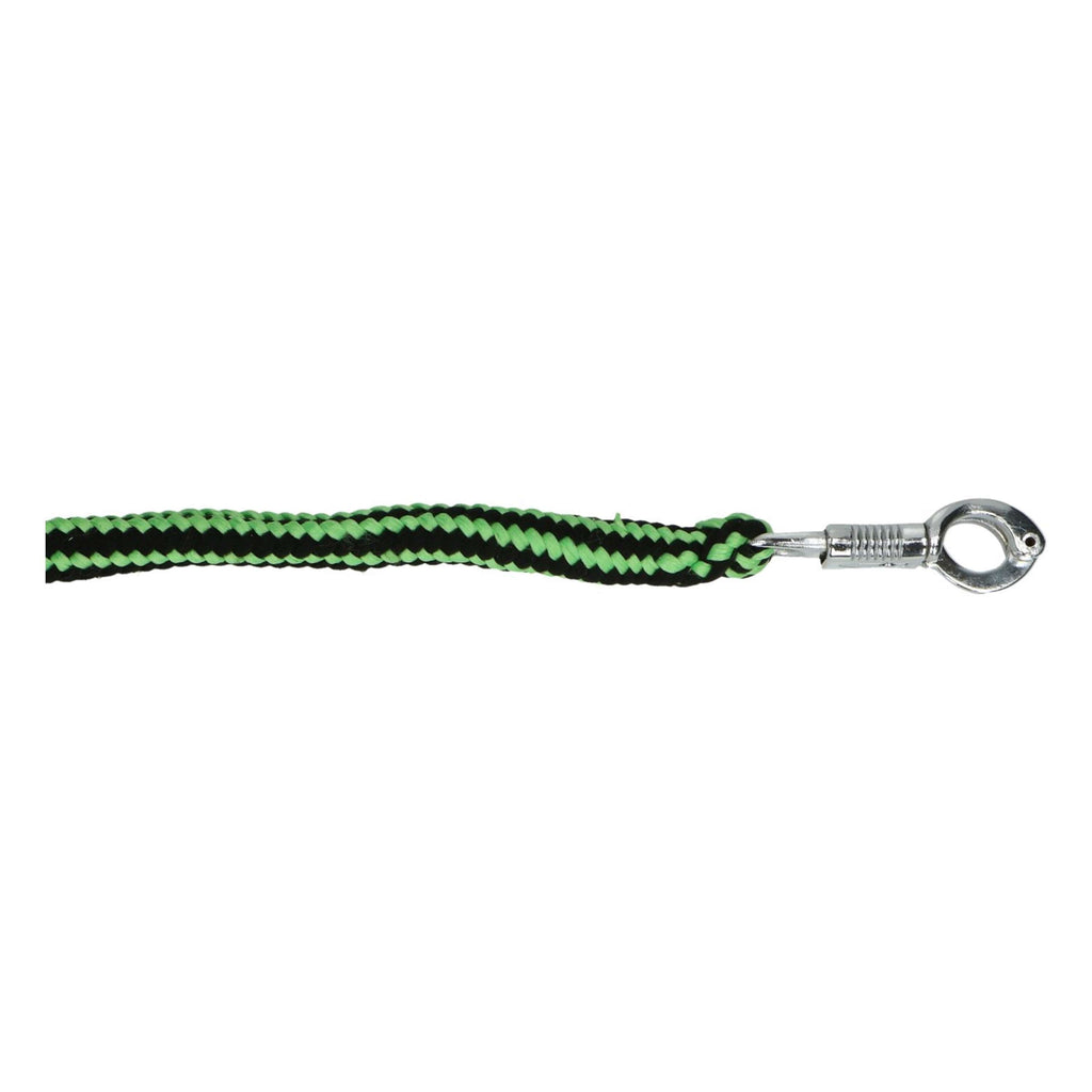 Covalliero Halstertouw Hippo met Paniekhaak Antraciet/Lemon