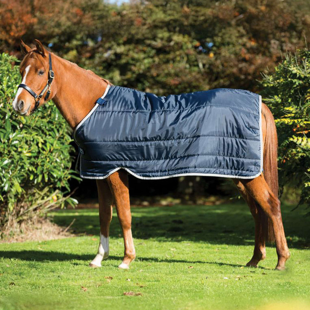 Horseware Pony Liner 100g Navy Silver