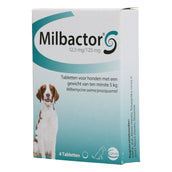 Milbactor Ontwormingstablet Hond >5kg