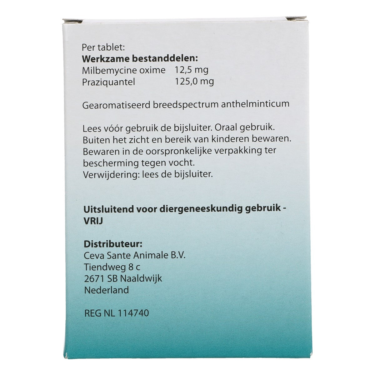 Milbactor Ontwormingstablet Hond >5kg