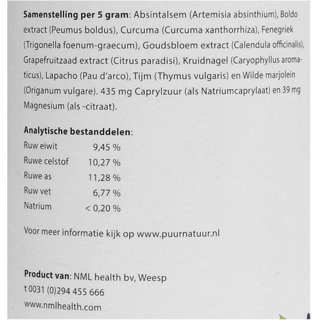 PUUR Parasitus / Parasiet Balans Paard/Pony
